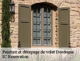 Peinture et décapage de volet 24 Dordogne IC Renovation