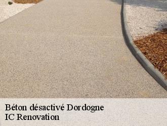 Béton désactivé 24 Dordogne IC Renovation