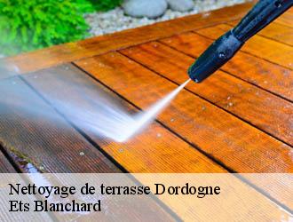 Nettoyage de terrasse 24 Dordogne  Ets Blanchard 