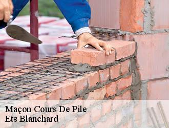 Maçon  cours-de-pile-24520 Ets Blanchard 