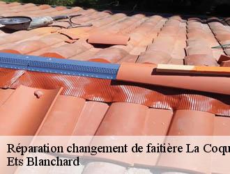 Réparation changement de faitière la-coquille-24450 Ets Blanchard