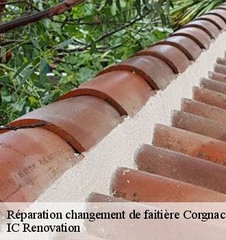 Réparation changement de faitière corgnac-sur-l-isle-24800 IC Renovation