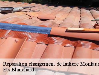 Réparation changement de faitière monfaucon-24130 Ets Blanchard