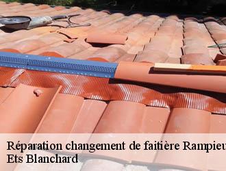 Réparation changement de faitière rampieux-24440 Ets Blanchard