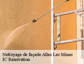 Nettoyage de façade allas-les-mines-24220 IC Renovation