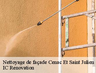 Nettoyage de façade cenac-et-saint-julien-24250 IC Renovation