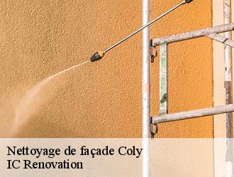 Nettoyage de façade coly-24120 IC Renovation