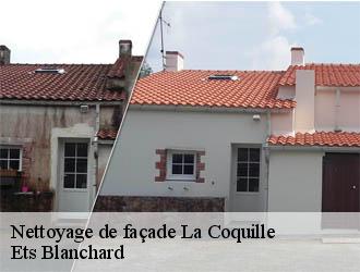 Nettoyage de façade  la-coquille-24450 Ets Blanchard 