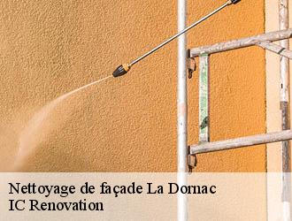 Nettoyage de façade la-dornac-24120 IC Renovation