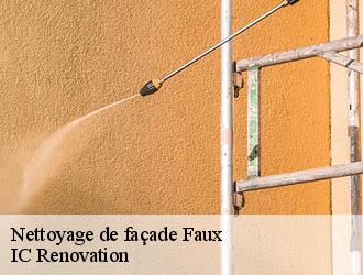 Nettoyage de façade faux-24560 IC Renovation
