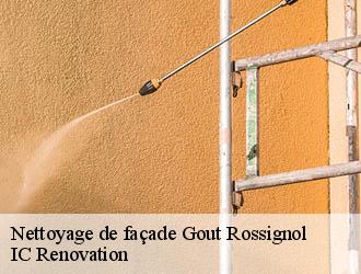Nettoyage de façade gout-rossignol-24320 IC Renovation