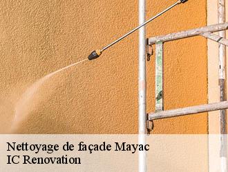 Nettoyage de façade mayac-24420 IC Renovation