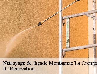 Nettoyage de façade montagnac-la-crempse-24140 IC Renovation