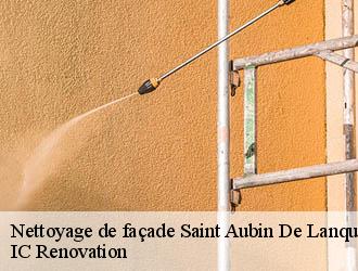 Nettoyage de façade saint-aubin-de-lanquais-24560 IC Renovation