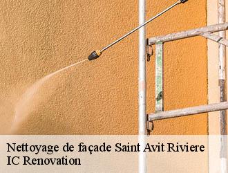 Nettoyage de façade saint-avit-riviere-24540 IC Renovation