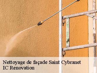 Nettoyage de façade saint-cybranet-24250 IC Renovation