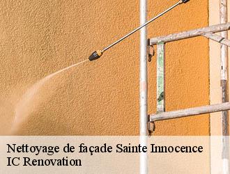Nettoyage de façade sainte-innocence-24500 IC Renovation