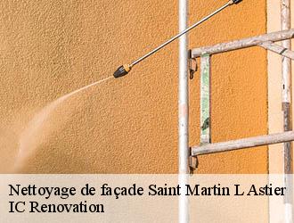 Nettoyage de façade saint-martin-l-astier-24400 IC Renovation
