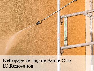 Nettoyage de façade sainte-orse-24210 IC Renovation