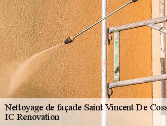 Nettoyage de façade saint-vincent-de-cosse-24220 IC Renovation