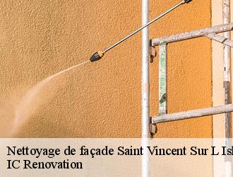Nettoyage de façade saint-vincent-sur-l-isle-24420 IC Renovation