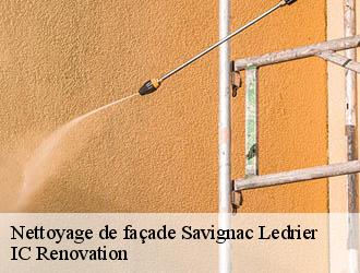 Nettoyage de façade savignac-ledrier-24270 IC Renovation