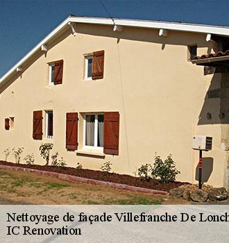 Nettoyage de façade villefranche-de-lonchat-24610 IC Renovation
