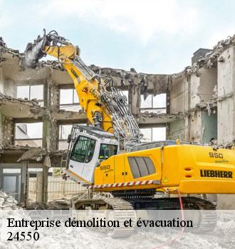 Entreprise démolition et évacuation 24550