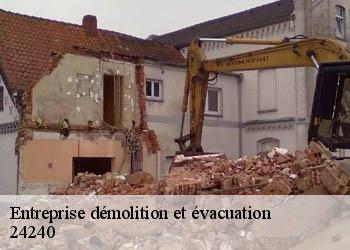 Entreprise démolition et évacuation 24240
