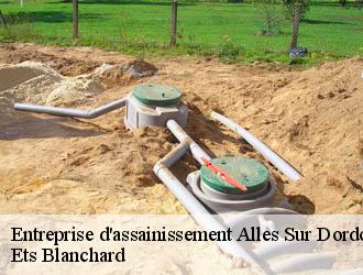 Entreprise d'assainissement  alles-sur-dordogne-24480 Ets Blanchard 