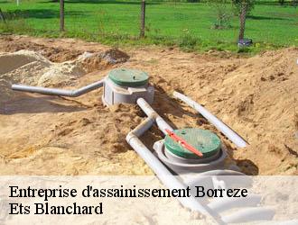 Entreprise d'assainissement  borreze-24590 Ets Blanchard 