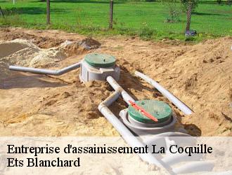 Entreprise d'assainissement  la-coquille-24450 Ets Blanchard 