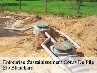 Entreprise d'assainissement  cours-de-pile-24520 Ets Blanchard 