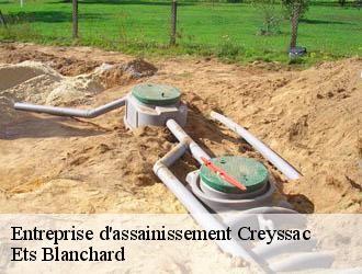 Entreprise d'assainissement  creyssac-24350 Ets Blanchard 
