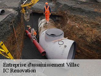 Entreprise d'assainissement villac-24120 IC Renovation