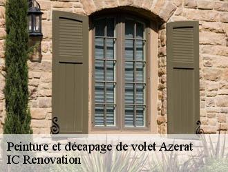 Peinture et décapage de volet azerat-24210 IC Renovation