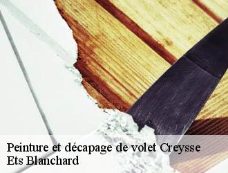 Peinture et décapage de volet creysse-24100 Ets Blanchard