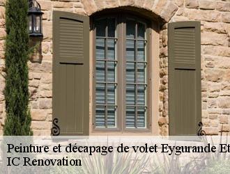 Peinture et décapage de volet eygurande-et-gardedeuil-24700 IC Renovation