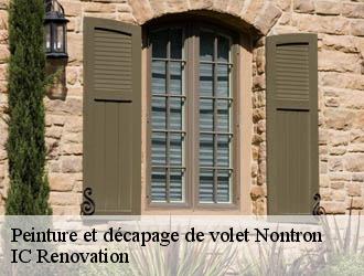 Peinture et décapage de volet nontron-24300 IC Renovation