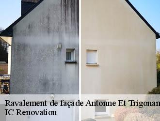 Ravalement de façade antonne-et-trigonant-24420 IC Renovation