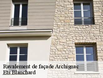 Ravalement de façade  archignac-24590 Ets Blanchard 