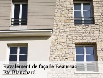 Ravalement de façade  beaussac-24340 Ets Blanchard 