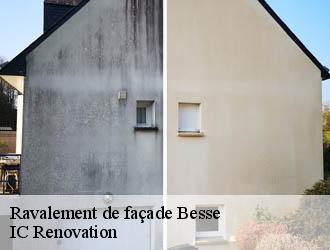 Ravalement de façade besse-24550 IC Renovation