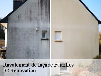 Ravalement de façade faurilles-24560 IC Renovation