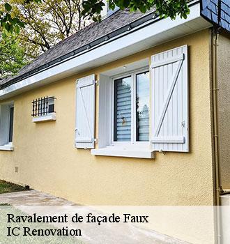 Ravalement de façade  faux-24560 Ets Blanchard 