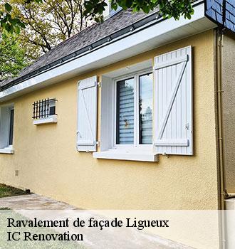 Ravalement de façade ligueux-24460 IC Renovation