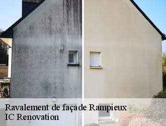 Ravalement de façade  rampieux-24440 Ets Blanchard 