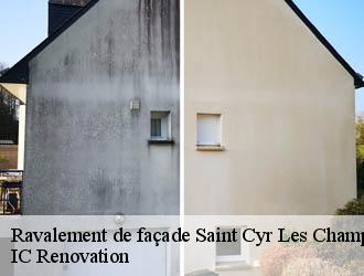 Ravalement de façade saint-cyr-les-champagnes-24270 IC Renovation