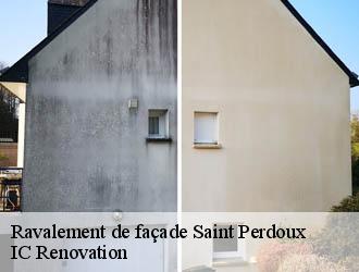 Ravalement de façade saint-perdoux-24560 IC Renovation