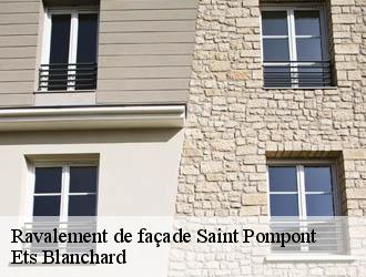 Ravalement de façade  saint-pompont-24170 Ets Blanchard 